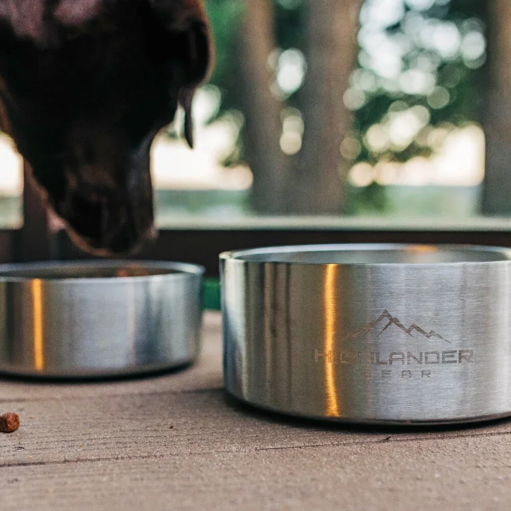Insulated Stainless Steel Food Water Bowl